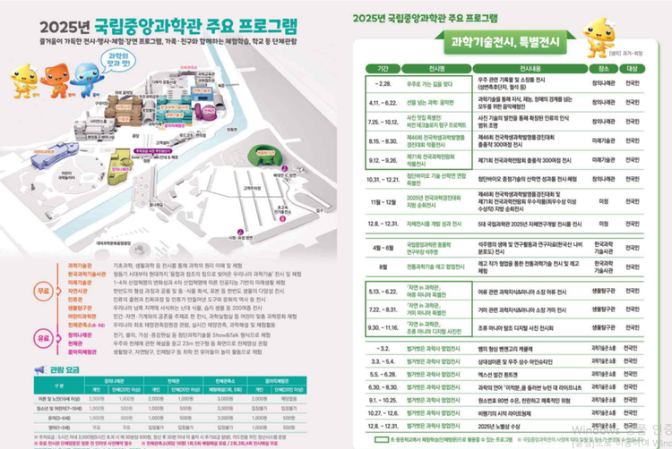 "우주와 과학, 알아봅시다"<br>중앙과학관, 2025년 일정 공개